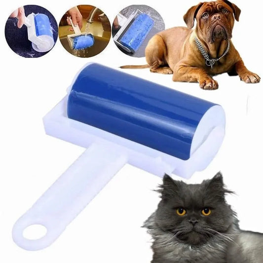 Żelowa wielorazowa rolka do czyszczenia ubrań sierści