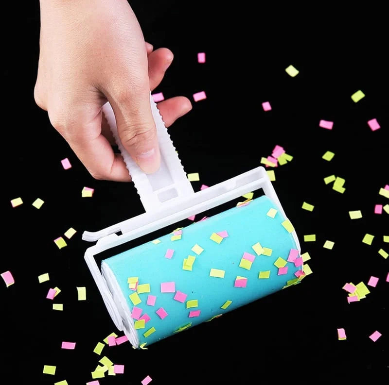 Żelowa wielorazowa rolka do czyszczenia ubrań sierści