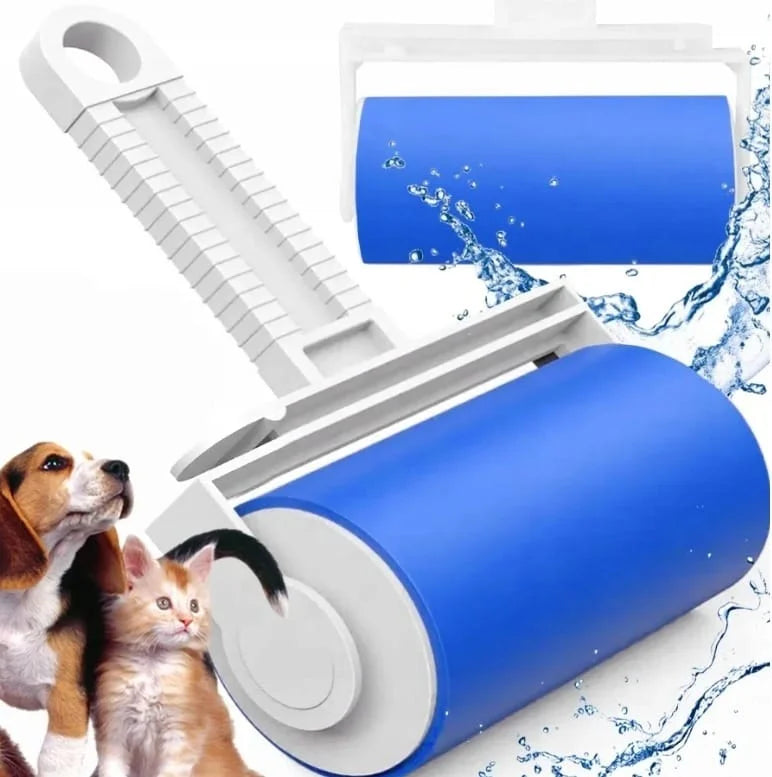 Żelowa wielorazowa rolka do czyszczenia ubrań sierści